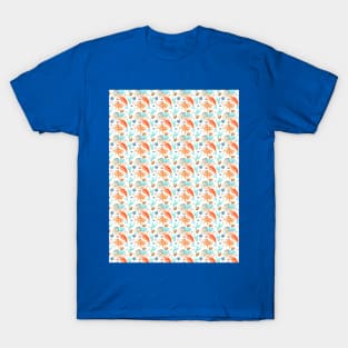 Mermaid Octopus Pattern T-Shirt